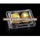 Transparent plastic fruit packaging box for kiwi