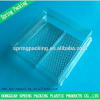 APET Plastic Frozen cake box tray Freezable for food packaging anti-freeze