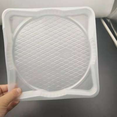 breakfast cake snack frozen tray  plastic container